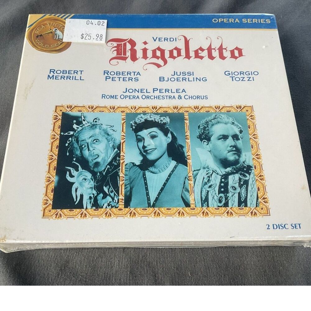 G Verdi Rigoletto CD Set Opera